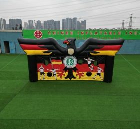 T11-7155 Gioco di Tiro al Calcio Gonfiabile a Tema Squadra Nazionale Tedesca