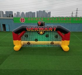 T11-7156 Gioco di tiro al calcio gonfiabile a tema squadra nazionale tedesca