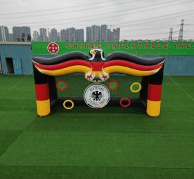 T11-7158 Gioco di Tiro al Calcio Gonfiabile a Tema Squadra Nazionale Tedesca