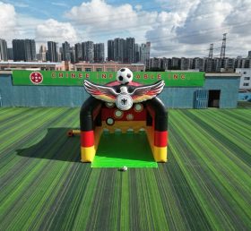 T11-7161 Gioco di Tiro al Calcio Gonfiabile a Tema Squadra Nazionale Tedesca