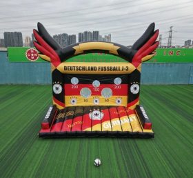 T11-7162 Gioco di Tiro al Calcio Gonfiabile a Tema Squadra Nazionale Tedesca