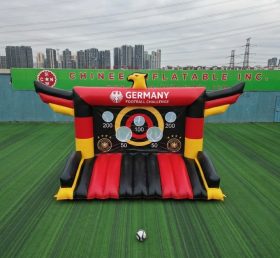 T11-7163 Gioco di tiro al calcio gonfiabile a tema squadra nazionale tedesca