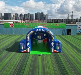 T11-7170 Gioco di Tiro al Calcio Gonfiabile a Tema Squadra Nazionale Italiana