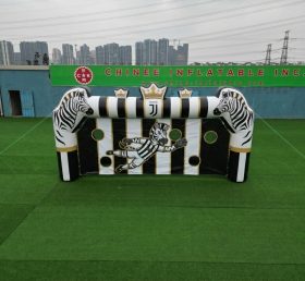 T11-7179 Gioco Gonfiabile di Tiro al Calcio a Tema Juventus