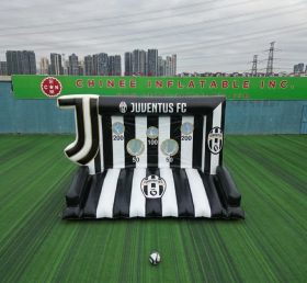 T11-7183 Gioco di Tiro al Calcio Gonfiabile a Tema Juventus