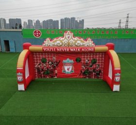 T11-7187 Gioco di Tiro al Calcio Gonfiabile a Tema Liverpool