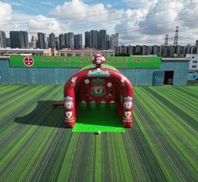 T11-7190 Gioco di Tiro al Calcio Gonfiabile a Tema Liverpool