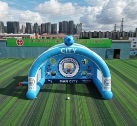 T11-7197 Gioco di tiro al calcio gonfiabile a tema Manchester City
