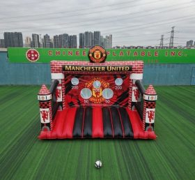 T11-7204 Gioco di Tiro al Calcio Gonfiabile a Tema Manchester United