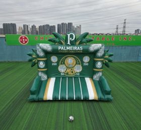 T11-7213 Gioco di Tiro al Calcio Gonfiabile a Tema Palmeiras