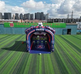 T11-7220 Gioco di Tiro al Calcio Gonfiabile a Tema Paris Saint-Germain