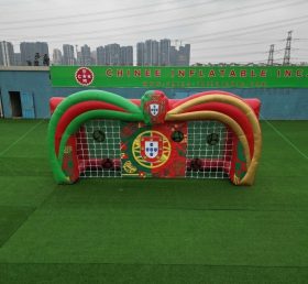 T11-7227 Gioco di tiro al calcio gonfiabile a tema Squadra Nazionale del Portogallo