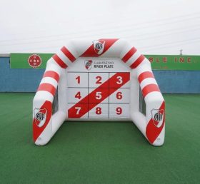 T11-7247 Gioco di Tiro al Calcio Gonfiabile a Tema River Plate