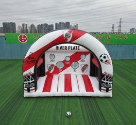 T11-7250 Gioco di Tiro al Calcio Gonfiabile a Tema River Plate