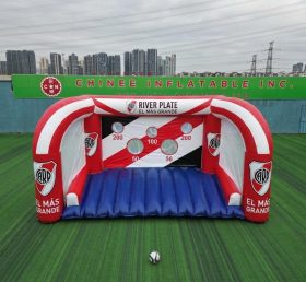 T11-7251 Gioco Gonfiabile di Tiro al Calcio a Tema River Plate