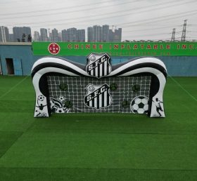 T11-7258 Gioco di Tiro al Calcio Gonfiabile a Tema Santos