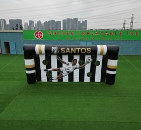 T11-7259 Gioco di tiro al calcio gonfiabile a tema Santos