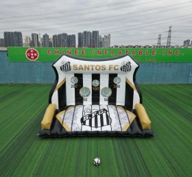 T11-7262 Gioco di Tiro al Calcio Gonfiabile a Tema Santos