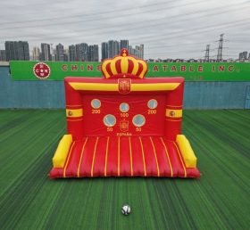 T11-7269 Gioco di tiro al calcio gonfiabile a tema Squadra Nazionale di Spagna