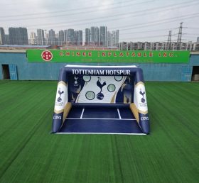 T11-7272 Gioco di tiro al calcio gonfiabile a tema Tottenham Hotspur