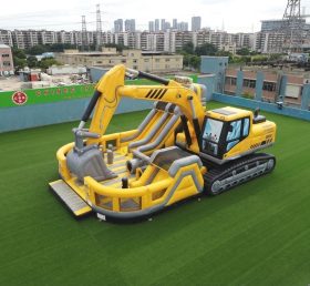 T6-6830 Excavator Theme Inflatable Playg...