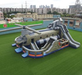 T6-6845 Helicopter Theme Inflatable Play...
