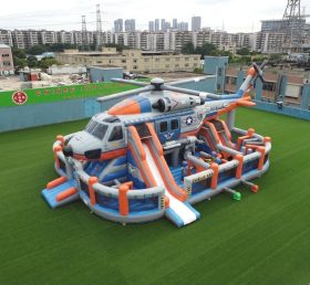 T6-6846 Helicopter Theme Inflatable Play...