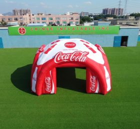 Tent1-7111 Tenda pubblicitaria gonfiabile Coca Cola