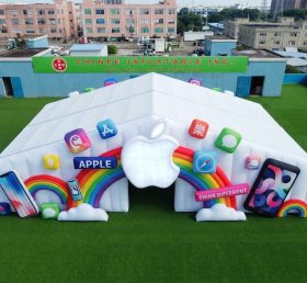 Tent1-7152 Tenda Cubica Gonfiabile Pubblicitaria Apple