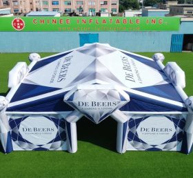 Tent1-7160 Tenda Cubica Gonfiabile Pubblicitaria De Beers