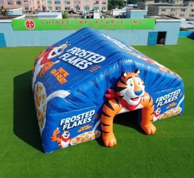 Tent1-7163 Cubo Gonfiabile Pubblicitario Frosted Flakes