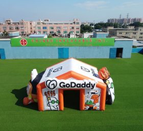 Tent1-7164 Cubo Gonfiabile Pubblicitario GoDaddy