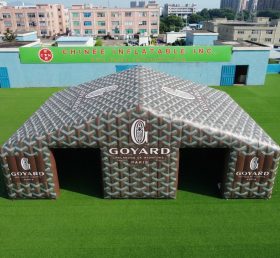 Tent1-7165 Cubo Gonfiabile Pubblicitario Goyard