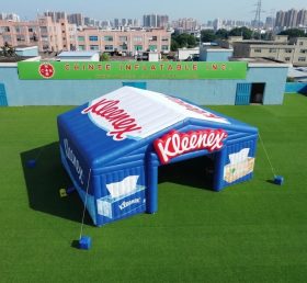 Tent1-7175 Tenda Cubica Gonfiabile Pubblicitaria Kleenex