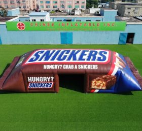 Tent1-7194 Tenda Cubica Gonfiabile Pubblicitaria Snickers