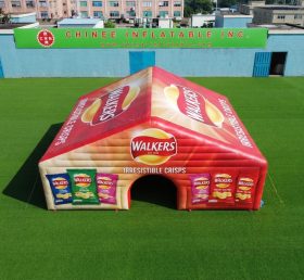 Tent1-7201 Tenda Cubica Gonfiabile Pubblicitaria Walkers