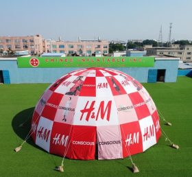 Tent1-7214 H&M Cupola Gonfiabile Pubblicitaria