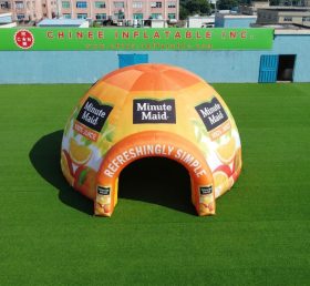 Tent1-7218 Cupola Gonfiabile Pubblicitaria Minute Maid