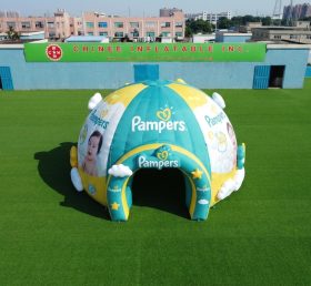 Tent1-7221 Cupola Gonfiabile Pubblicitaria Pampers