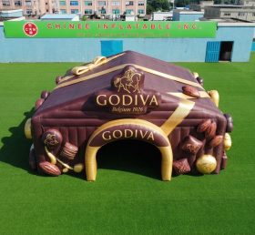 Tent1-7248 Tenda pubblicitaria gonfiabile Godiva