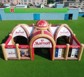 Tent1-7264 Tenda Gonfiabile Pubblicitaria Marriott