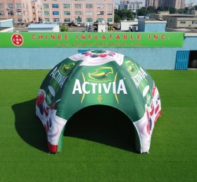 Tent1-7292 Activia Tenda Ragno Gonfiabile Pubblicitaria