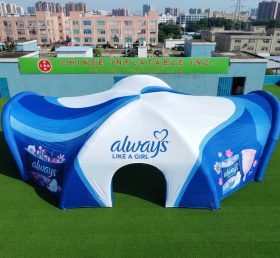 Tent1-7294 Tenda Ragno Gonfiabile Always Advertising