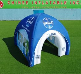 Tent1-7305 Tenda Ragno Gonfiabile Pubblicitaria Dettol