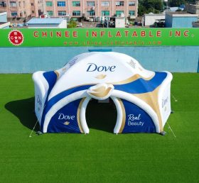 Tent1-7307 Tenda Ragno Gonfiabile Pubblicitaria Dove