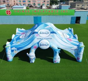 Tent1-7314 Tenda Ragno Gonfiabile Pubblicitaria Febreze