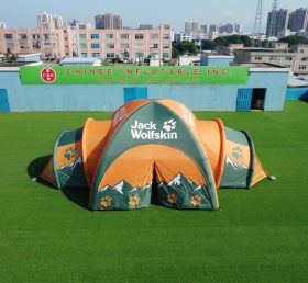Tent1-7324 Jack Wolfskin Tenda Gonfiabile a Ragno Pubblicitaria