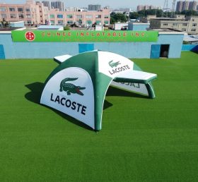 Tent1-7327 Tenda Gonfiabile a Ragno Pubblicitaria Lacoste