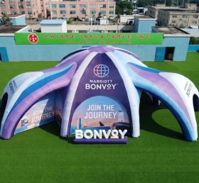 Tent1-7332 Tenda Ragno Gonfiabile Pubblicitaria Marriott Bonvoy