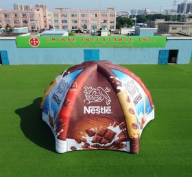Tent1-7340 Tenda Gonfiabile a Ragno Pubblicitaria Nestlé